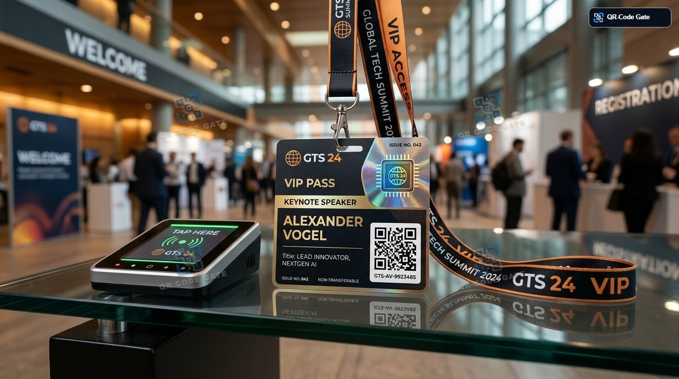 بج و کارت آویز VIP رویدادهای تخصصی